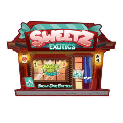 sweetz exotics wasabi popperz sushi bar